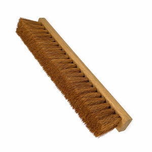 Jumbo Coconut Fiber Cleaning <b>Brush</b> Set with Wooden Handle Durable Eco-Friendly Heavy Duty <b>Scrub</b> <b>Brush</b> for Household Cleaning - Product Image 1