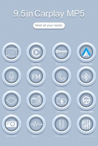 <span class=keywords><strong>9</strong></span>.5 ''bìa khung <span class=keywords><strong>Android</strong></span> Dọc Phong Cách <span class=keywords><strong>Android</strong></span> đài phát thanh xe đa phương tiện Máy nghe nhạc autoradio - Product Image 6