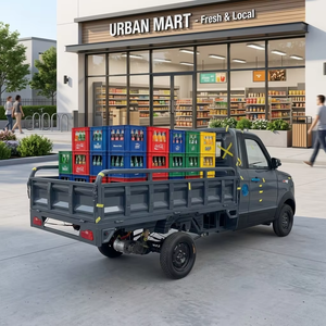 Mini camionnette électrique Esun à bas prix, quatre roues motrices, cabine fermée, 45 <span class=keywords><strong>km</strong></span>/<span class=keywords><strong>h</strong></span>, autonomie de 100 à 200 <span class=keywords><strong>km</strong></span>, pour les petites entreprises rurales et l'agriculture - Product Image 1