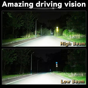 Bombillas LED para Proyector M01P Canbus H4, Lente de Proyector Mini, Faro LED Impermeable de 8000 Lúmenes y 6000K, Accesorios para Automóviles Universales - Product Image 6