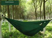 Hamac instantané anti-insectes avec barre de soutien à mémoire de forme, pliable pour le camping en extérieur