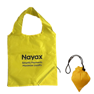 Tas Belanja Lipat Tahan Lama, Dapat Diperluas, Besar, Dapat Digunakan Kembali, Bahan Poliester 210T - Product Image 4