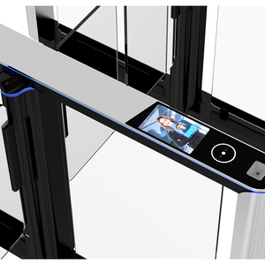 Gym <strong>Door</strong> <strong>Access</strong> <strong>Control</strong> Customised High Quality Aluminium Fingerprint Face Swipe Card Recognition Swing bar Revolving <strong>Door</strong> - Product Image 4