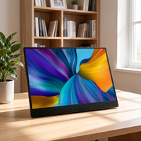 Moniteur portable à écran simple/double 15,4'' 15,6'' 17,3'' USB-C, deuxième écran externe, extension d'écran pour ordinateur portable, pour le bureau