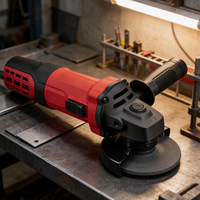 Meuleuse d'angle professionnelle industrielle et DIY avec moteur sans balais 11000 tr/min, construction métallique pour applications de découpe