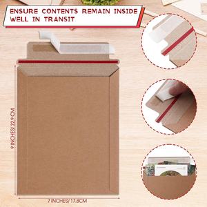 Carton C6 <span class=keywords><strong>Enveloppe</strong></span> C5 Business Auto-Scellant Mailer Papier D'expédition <span class=keywords><strong>A4</strong></span> Taille Emballage Livre Conseil Soutenu Brun Kraft Enveloppes - Product Image 3