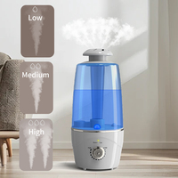 Diffuseur d'huiles essentielles ultrasonique électrique à 8 trous, purificateur d'air, aromathérapie, humidificateur, désinfection, utilisation hôtelière, 2L