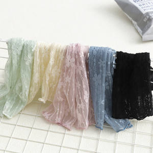 Kadın yaz ince dantel seksi çorap uzun Slouch fantezi şeffaf ipek çorap bayanlar - Product Image 2