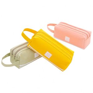 Big Capacity Pencil Case Colorful Pencil <b>Bag</b> Portable Stationery Organizer Cute Aesthetic <b>School</b> Office Supplies for Teens - Product Image 4