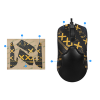 Poison Viper Ultimate Edition Autocollant antidérapant absorbant la sueur Édition de qualité Souris de jeu double mode sans fil Autocollant spécial