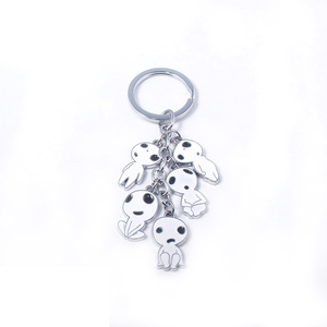 Llavero de Metal Kodama de Anime, Bonito y de Alta Calidad, para <span class=keywords><strong>los</strong></span> Fans, como Regalo - Product Image 3