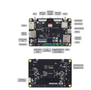 บอร์ดพัฒนา AI Vision รุ่น HT CanMV K230 ใช้ชิป Kendryte K230 แบบ Dual RISC-V Core 6TOPS KPU หน่วยความจำ LPDDR4 รองรับ MIPI CSI และการ์ด TF สำหรับ Edge AI - Product Image 3