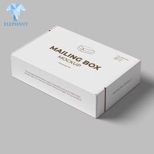 Custom Design Packaging Matte White Corrugated Carton Mailer <b>Box</b> - Product Image 1