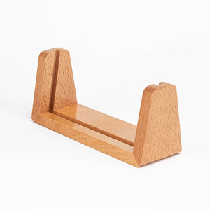 Base para Marco de Fotos en Forma de U de Madera Sólida, Color Natural, Diseño Minimalista, Uso Comercial, Paquete de Varias Piezas - Product Image 5