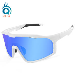 Lunettes de cyclisme Qc.Ho XQ-628, monture en plastique, verres interchangeables photochromiques, pour hommes, usage sportif - Product Image 3