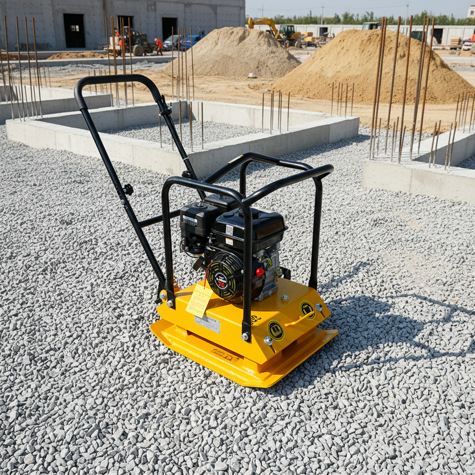 Hand Control Compactor Hand Soil Compactor Xuanhua C90 4KW Multi-Voltage 15KN Impact Force ...