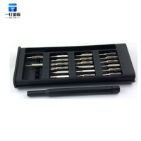 Jeu de tournevis de précision miniatures en acier allié, finition mate, embouts métriques pour réparation électronique, bricolage, kit d'outils OEM personnalisé