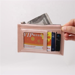 Vendita calda Multi-tasca in pelle PU <span class=keywords><strong>porta</strong></span> <span class=keywords><strong>carte</strong></span> alla moda con modello di caramelle biglietto da visita e <span class=keywords><strong>portafoglio</strong></span> soldi/carta di credito - Product Image 2