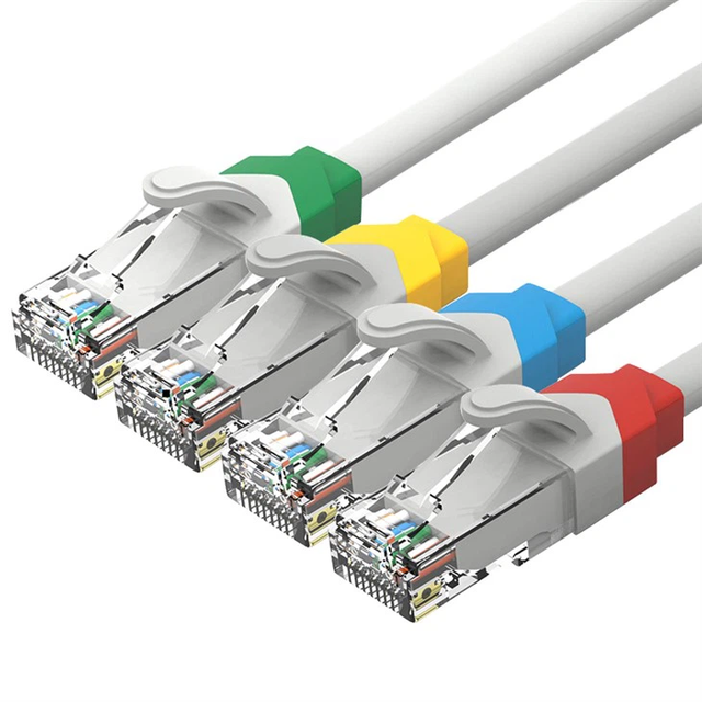 OEM RJ45 Cat5e Cat6 Cat6a PVC LSZH Network Cable Patch Cord
