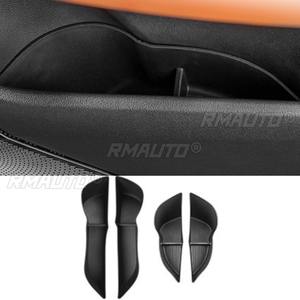 Caja de almacenamiento para puerta de coche, caja de almacenamiento para reposabrazos de manija de puerta, caja de almacenamiento metálica con bolsillo frontal, kit de carrocería para accesorios de coche DEEPAL S07 - Product Image 1