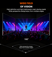 Écran LED mural HD étanche P2.6 P2.9 P3.9, mur vidéo LED mobile, location de scène, affichage publicitaire géant extérieur