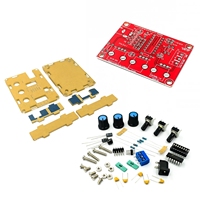 Function Signal Generator DIY Kit Sine/Triangle/Square Output 1Hz-1MHz Signal Generator Adjustable Frequency Amplitude XR2206