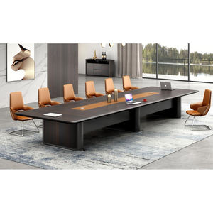 Mesa de Conferencia Moderna, Formal, Comercial, Ecológica, Duradera, para Salas de Reuniones y Oficinas en Casa - Product Image 4