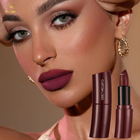 Kit de maquillage pour les lèvres élégant en satin rose scintillant Vente en gros Ensemble de rouge à lèvres imperméable antiadhésif longue durée avec étiquetage personnalisable