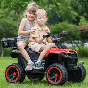 Voiture électrique pour enfants à deux places, jouet ATV, voiture de police électrique pour enfants, voiture à batterie 12V avec télécommande - Product Image 6