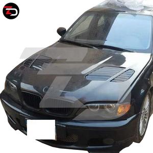 Kit de cuerpo de fibra de carbono estilo ZD para <span class=keywords><strong>BMW</strong></span> <span class=keywords><strong>E46</strong></span> 3 Series <span class=keywords><strong>330d</strong></span> con capó de motor de admisión de aire, precio al por mayor - Product Image 2