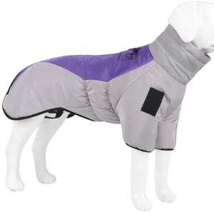 Wholesale Dog Clothes pet Supplies Thick Dog Clothes European Luxury Brand Fashion winter pet Dog Clothes Coat Pet Supplier