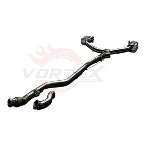 ท่อไอเสียสแตนเลส Vortex สำหรับ Mercedes Benz W213 E300 2.0T Valvetronic Catback X-Pipe เสียงดุดัน - Product Image 2