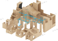 Estructura de Entrenamiento de Parkour para Niños con Bloques de Madera, Barras de Mono, Muro de Escalada y Pista de Obstáculos para Gimnasio y Escuela