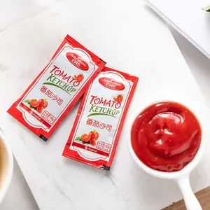 YIYANG Ketchup Haushalt Kleine Tasche Pommes Frites Tomatensauce Echte Heinz Kleine Verpackung Tomatensauce Tasche