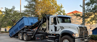 Bac à déchets en acier Q235 peint par pulvérisation, grand bac à ordures, gestion des déchets, garantie 1 an