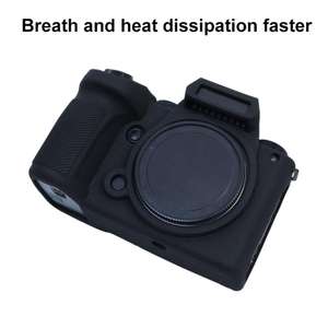 Étui de protection en silicone souple pour appareil photo Panasonic <span class=keywords><strong>LUMIX</strong></span> S5 II, motif litchi, antichoc, pour DC-S5M2GK - Product Image 6