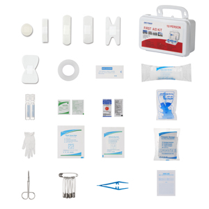 Boîte de premiers soins en plastique pour trousse de premiers soins pour événements sportifs-préparée pour toute urgence sur le terrain - Product Image 2