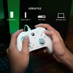 Tương Thích Rộng Có Dây Hiệu ứng Hall Phím Điều Khiển Chơi Game Điều Khiển Gamepad Với Turbo Nút - Product Image 6