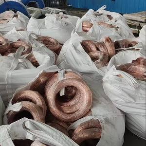 Customized Diameter Flat Stripping Ane Round Pure Red <strong>Copper</strong> <strong>Wire</strong> for Building - Product Image 3