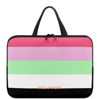 Sac pour ordinateur portable Recipromantic Rainbow, étui fin pour ordinateur portable avec fermeture éclair de qualité supérieure, sac portable pour tablette, grande capacité