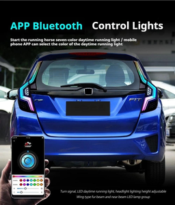 Nueva Luz Trasera LED para Coche Fit Jazz con Función de Escaneo, 12V, Universal, Compatible con Honda Fit Jazz 2014-2020 - Product Image 4