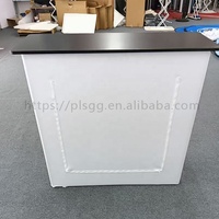 Tables promotionnelles pliables personnalisées avec porte-clés, supports portables pour cabines photo de mariage et lieux événementiels