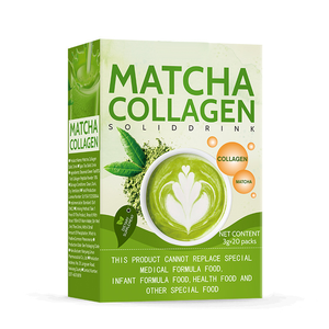 <span class=keywords><strong>Boisson</strong></span> en poudre de matcha et collagène pour éclaircir la peau, beauté, glutathion, collagène, poudre de matcha japonaise instantanée pour le soutien de la peau des femmes - Product Image 6