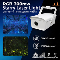 Lampu Laser Bintang Langit Berbintang RGB 2W 3W IP66 Tahan Air Lampu Laser Kunang-kunang untuk Pesta Taman KTV Bar Suasana Rumah Lampu Panggung