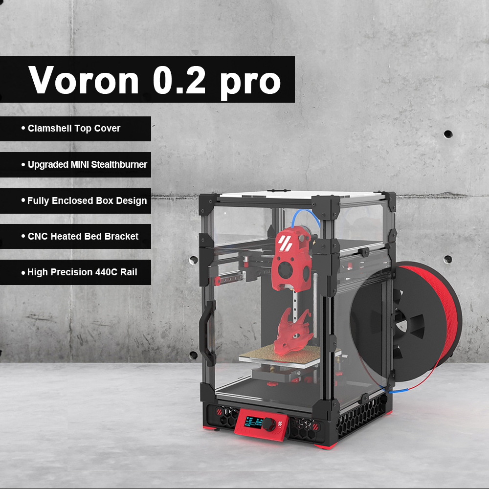 [値下げ] 3Dプリンター Voron 0.2 Voron 0.2 CoreXY 3D Printer Kit - 3DGearZone