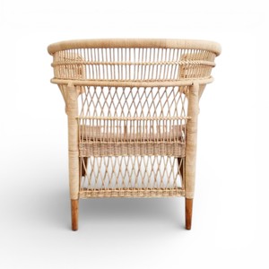 Eco Friendly Handwoven Rattan Lounge <b>Chair</b> Handmade <b>Wicker</b> Furniture <b>Indoor</b> Outdoor Patio Relax <b>Chair</b> Supplier - Product Image 4