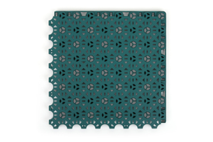 Dalles de gazon artificiel emboîtables en matériau TPE Enlio, élastiques, pour terrains de sport de basketball en extérieur, écologiques et ignifuges - Product Image 6
