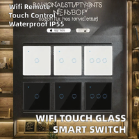 TL EUW01 EU WiFi 1 Gang 1 Way Wall Switch 1 Gang Tuya Smart Life App Remote Control 4 Warna Tersedia
