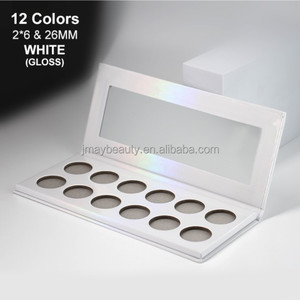 Hot New Makeup Custom Logo Pressed Powder Eye Shadows Pallet <strong>Gold</strong> Matte Shimmer <strong>Glitter</strong> Gift DIY Palette Private Label <strong>Eyeshadow</strong> - Product Image 6