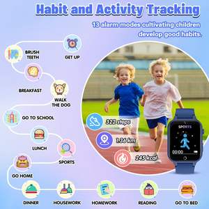 DENIXI Jam Tangan Pintar Mainan Anak D07 Baru, Mendukung Pengambilan Foto, Perekaman Video, Pemutaran Musik, dan Penghitung Langkah. - Product Image 4